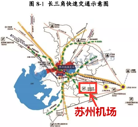 建议由江苏省,上海市协同组织推进苏州机场的建设