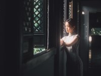 进秋壹梦（上）——我又在木渎严家花园拍了组旗袍