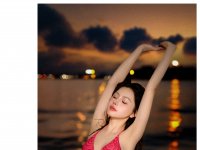 海边夜色