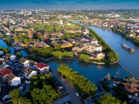 蓝天下的震泽古镇---美轮美奂