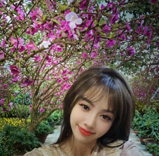 爱花的女孩
