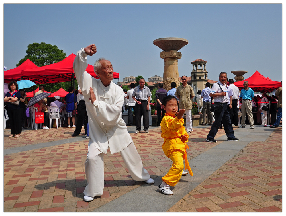 97高龄,武术名家张子元拾萃