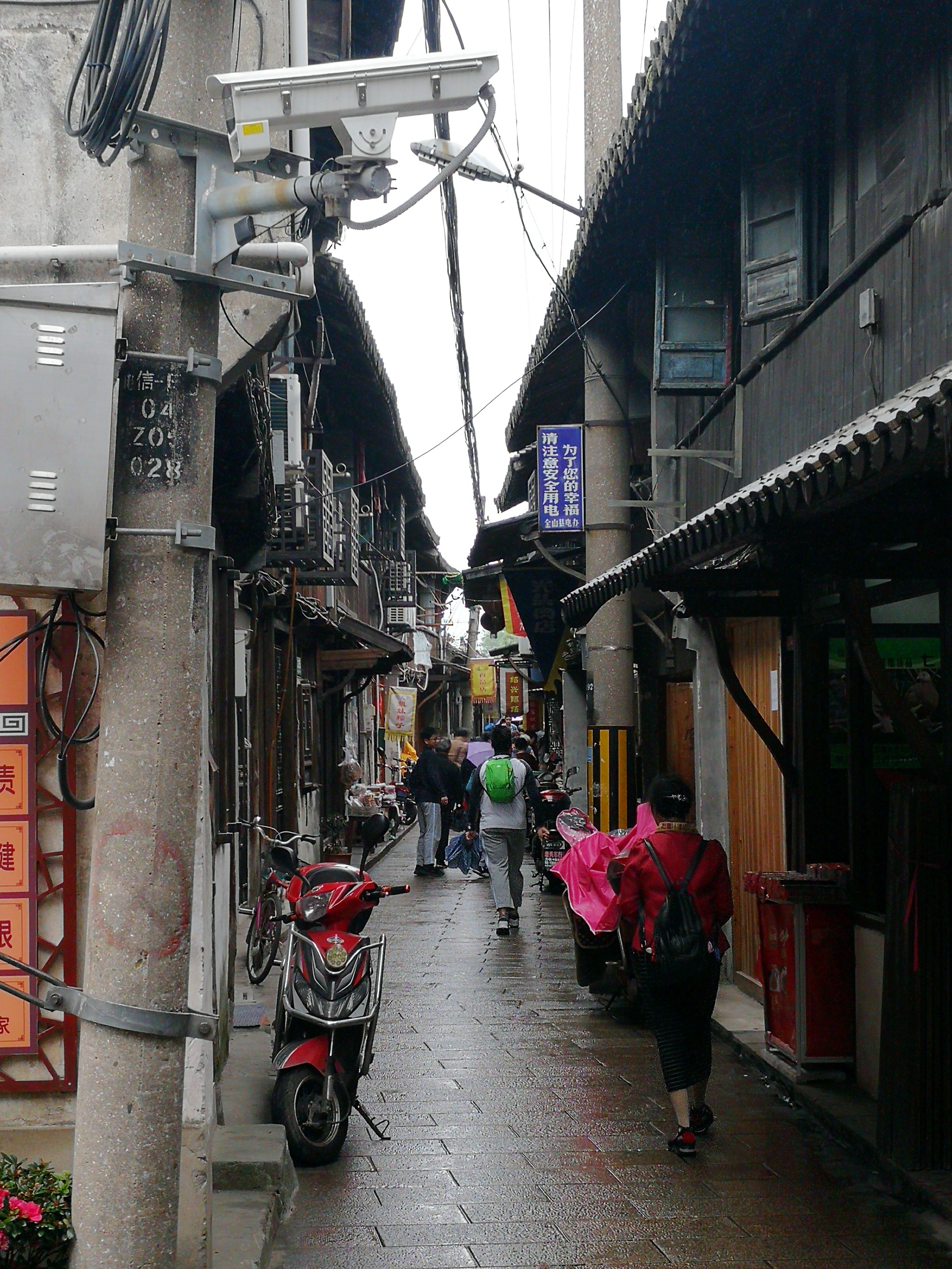 上海枫泾古镇老街区