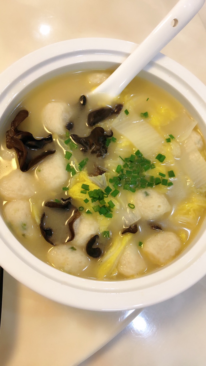 晚餐粉丝炖扇贝肉