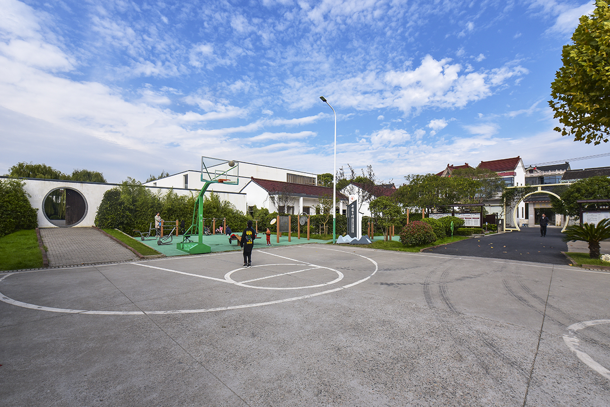 江村七都开弦弓村的景色