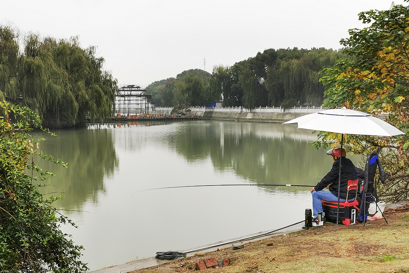 三里桥生态园秋景