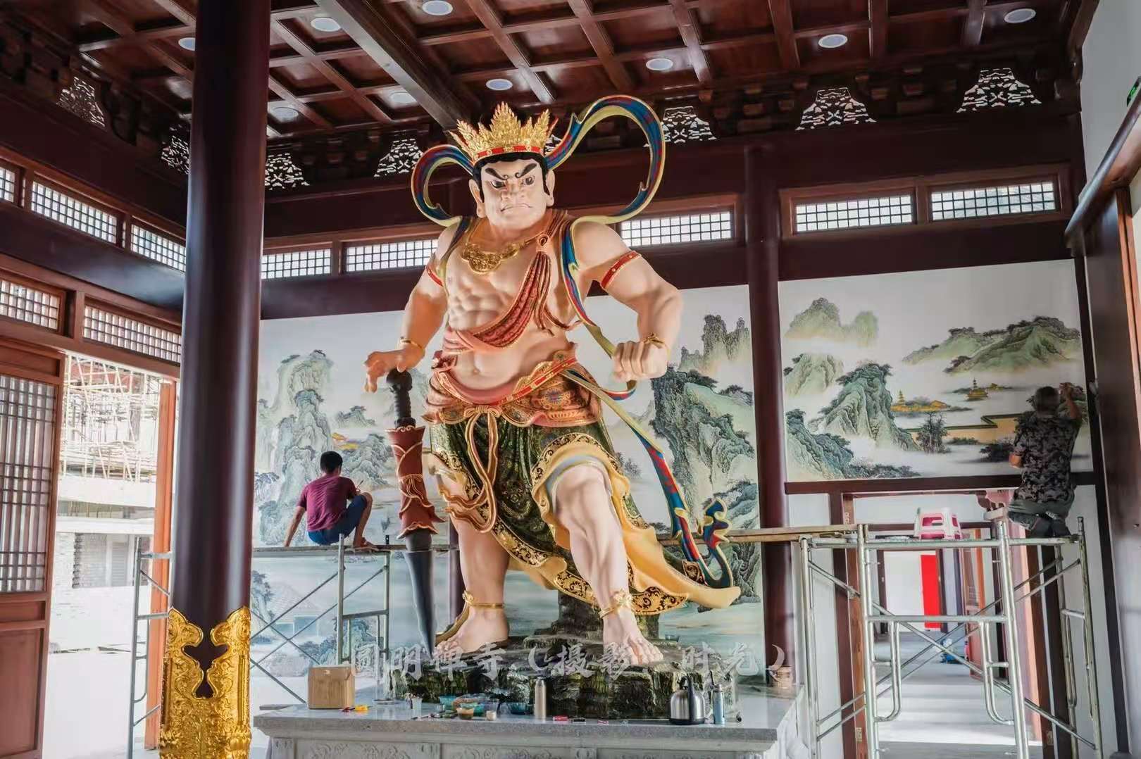 盛泽圆明禅寺大雄宝殿奠基法会