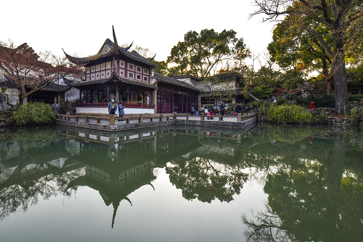 世界名园留园景色