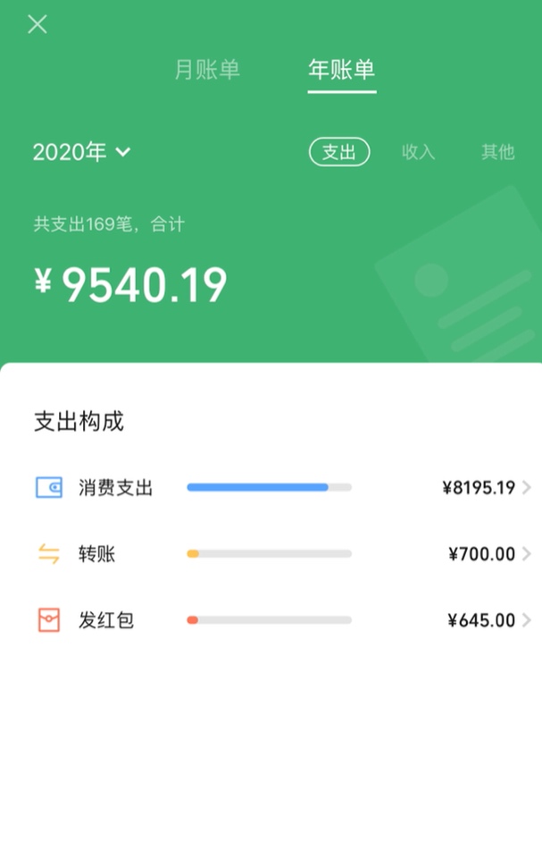 晒晒我的支付宝账单,快来瞅瞅!