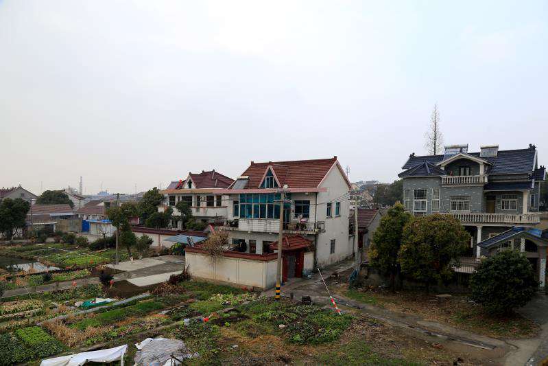 梅堰红旗大队想寻找梅堰老街影迹没有找到走过梅中