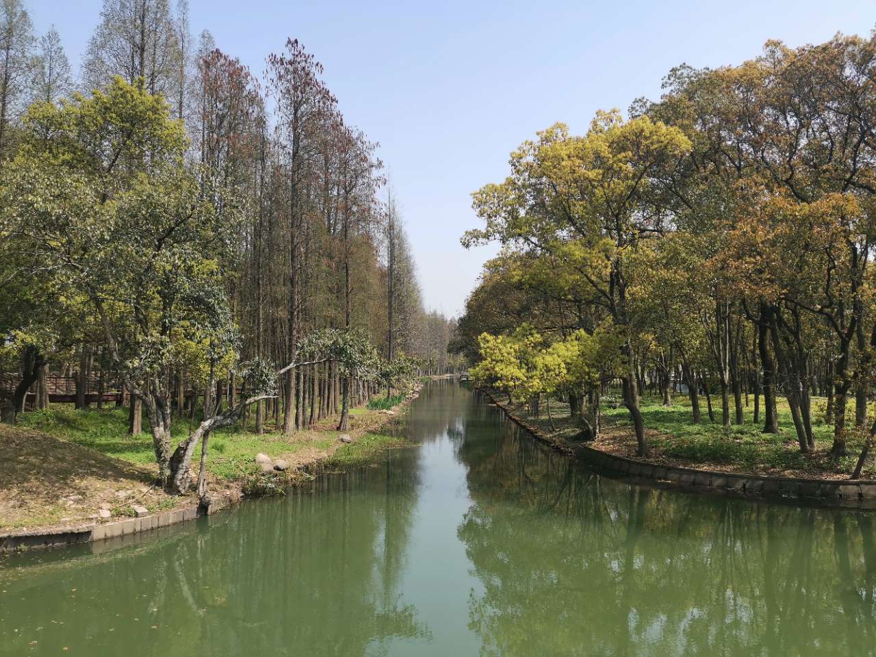 万公堤一小时游