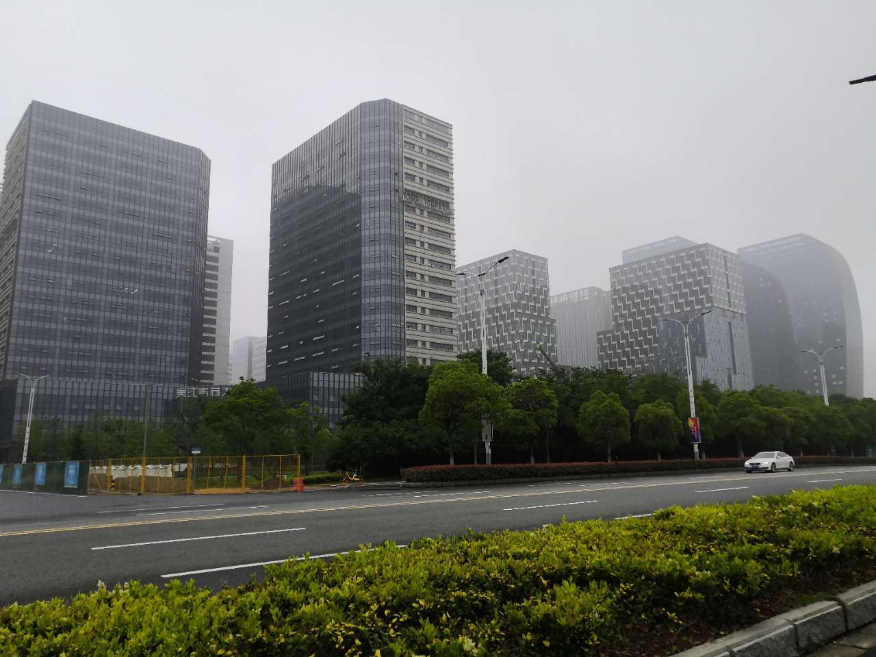 宛如仙境的苏州湾