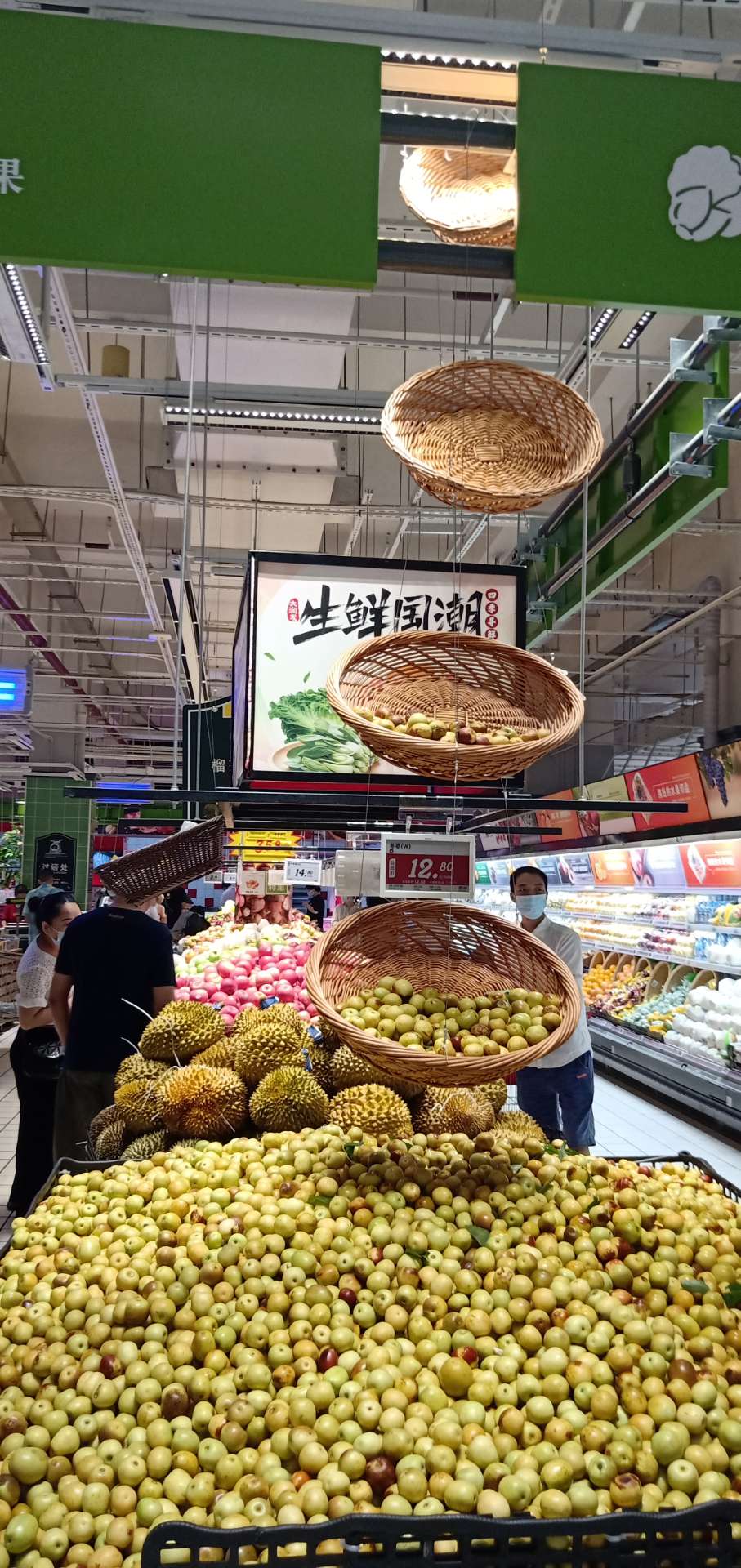 大润发的艺术货架