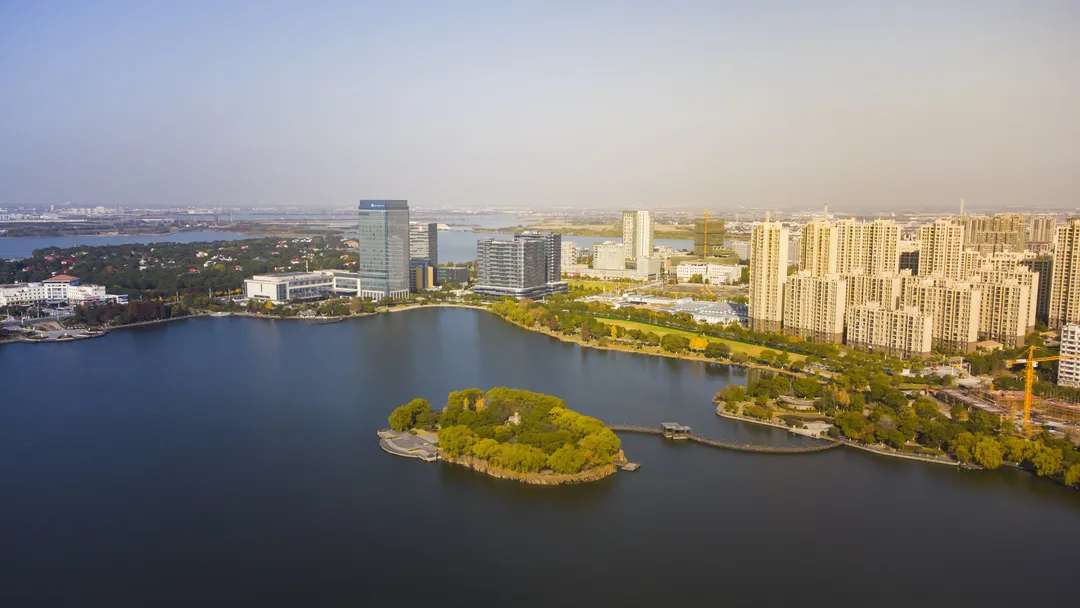 汾湖大渠荡生态公园美翻了