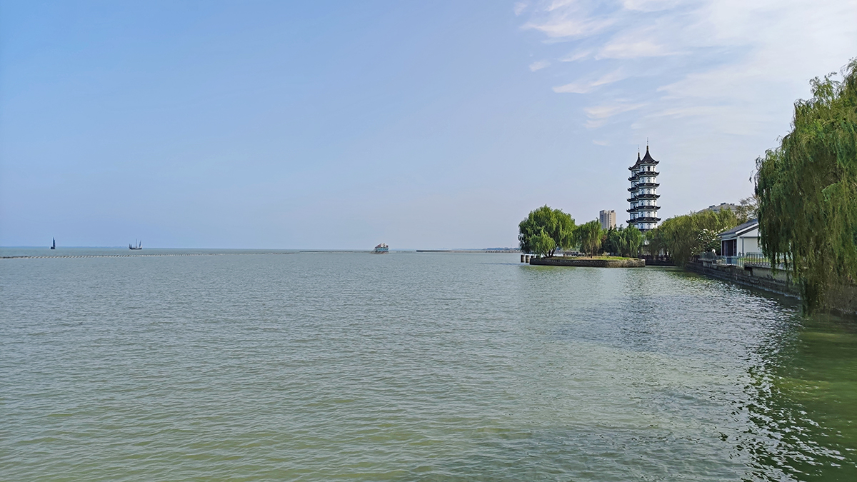 庙港新修得太湖环湖路