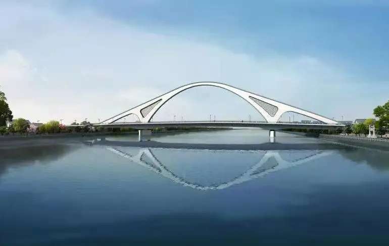 黎里大桥重建图片