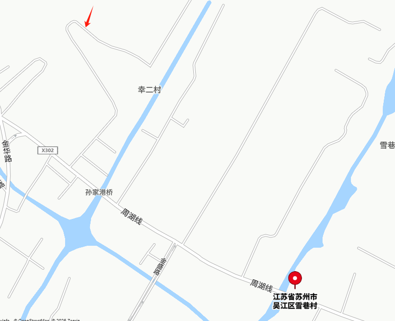 坟墓大致位置