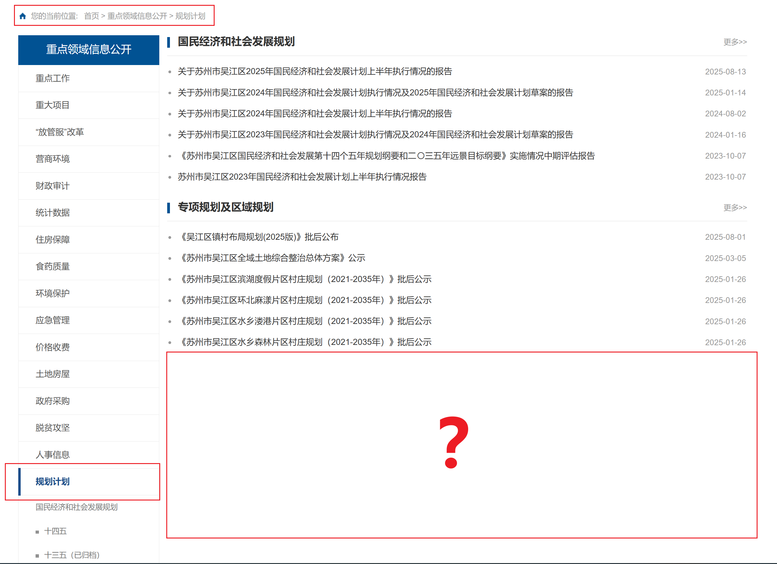 区城建规划内容去哪了？