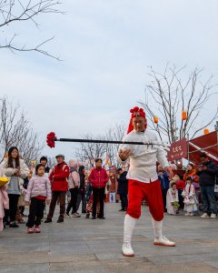 非遗响叉闹元宵