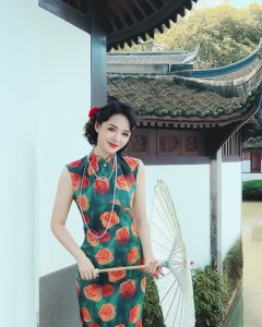 江南旗袍美人