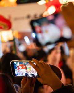 《镜头里的鱼灯舞》