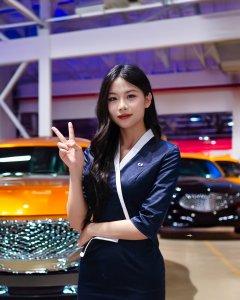 车展妹子