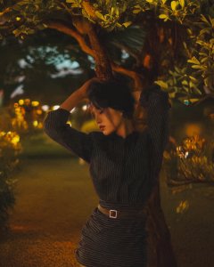 夏日的夜色
