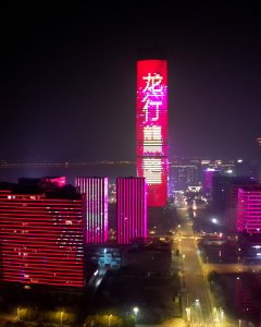 2024苏州湾除夕夜双烟花秀