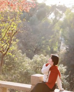 晚秋——亲子照