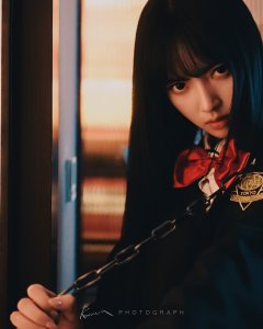 刹——有没有被这个犀利的眼神给吓到？