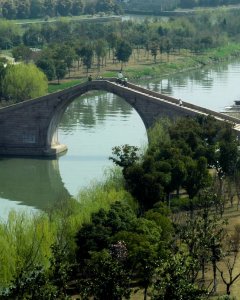 吴江运河上的三里桥