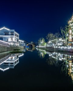 頔塘河夜色