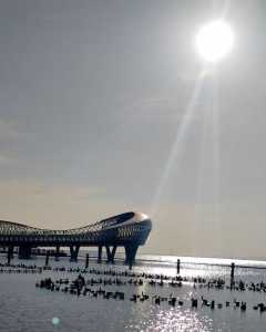 日照太湖波光粼粼