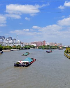京杭大运河云黎桥下